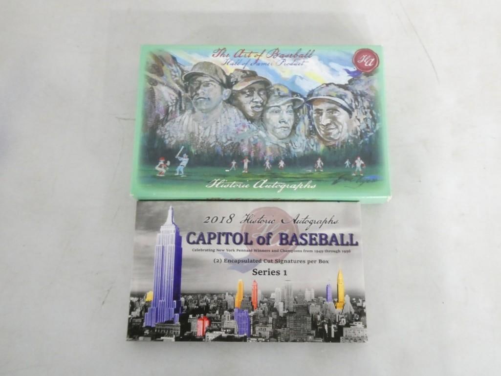 Historic Baseball Autographs Art of Baseball, Capitol of Baseball: Historic Baseball Autographs Art of Baseball, Capitol of Baseball - PSA/DNA Mint 9 Bob Gibson 54/99 and John Antonelli 17/20, Phil Rizzuto 37/40 All of these are PSA/DNA certified