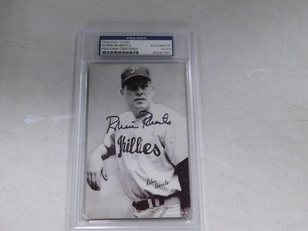 Robin Roberts PSA/DNA Certified Autograph Card (1 of 5)