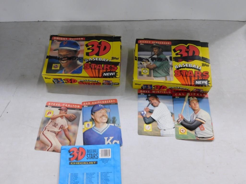 Topps 3-D Baseball Stars Cards (1 of 7)