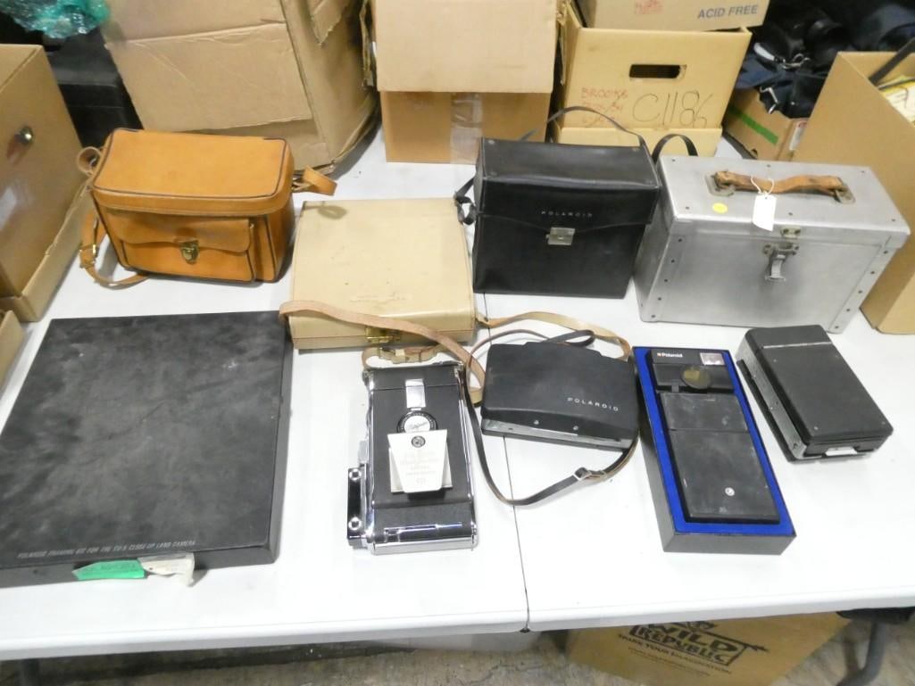 Polaroid Lot incl Polaroid Land Cameras (1 of 10)