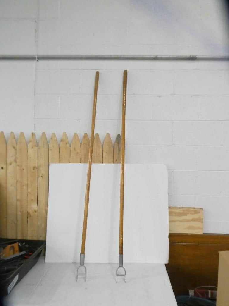 Pair of Vintage Lawn Tools - Possibly Aerators (1 of 4)