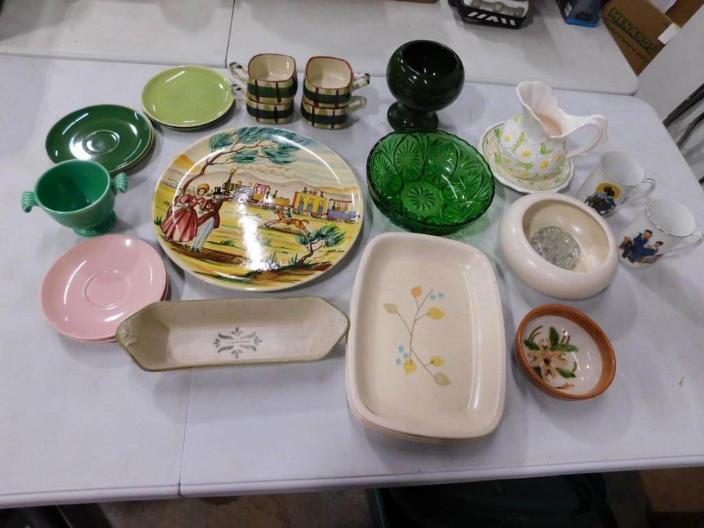 Large Lot of assorted Dishes, etc. (1 of 12)