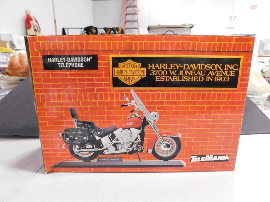 Harley Davidson Motorcycle Telephone with original box (1 of 4)