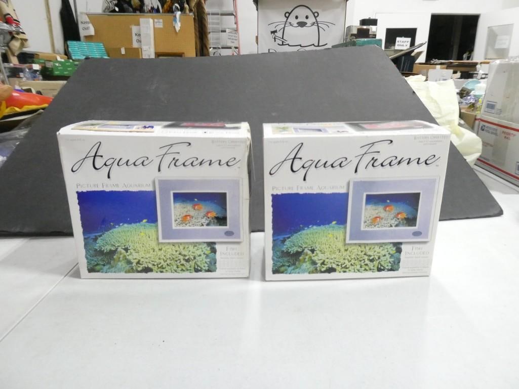 Pair of Aqua Frame Picture Frame Aquariums (1 of 5)