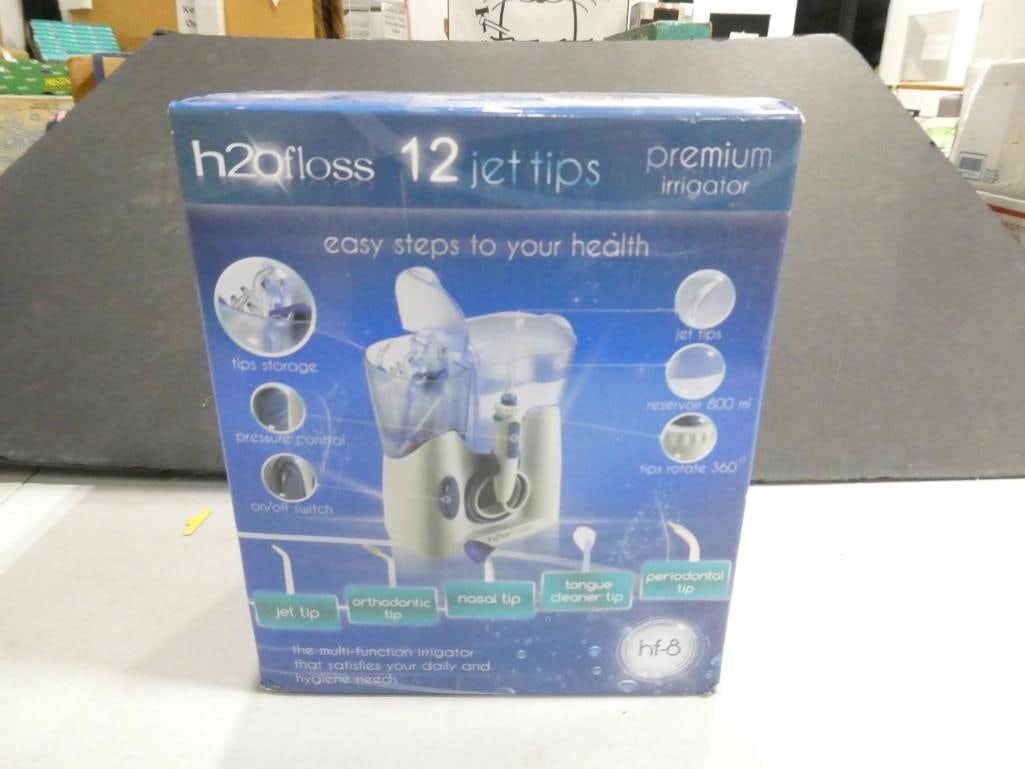 New in Box Oral Hygiene Kit - Premium Irrigator H20 Floss 12 Jet tips (1 of 4)