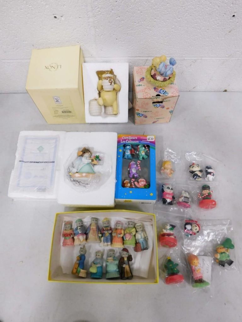 Lenox Winnie the Pooh Figure, Care Bears Ornaments, Resin Cat Figurines, (1 of 10)
