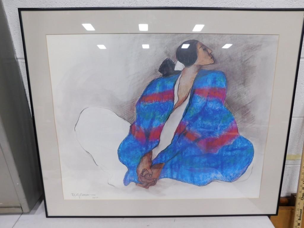 RC Gorman Framed Print 33"x27.5" (1 of 5)