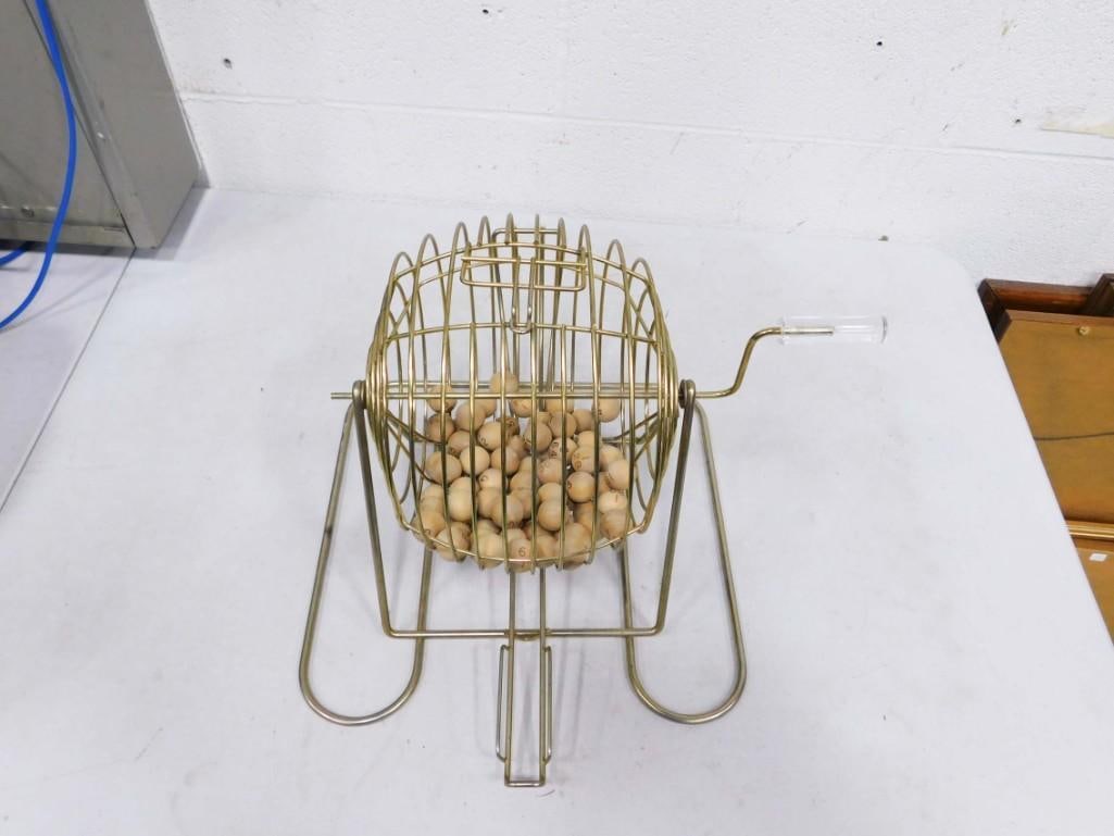 Bingo Cage and Balls (1 of 5)