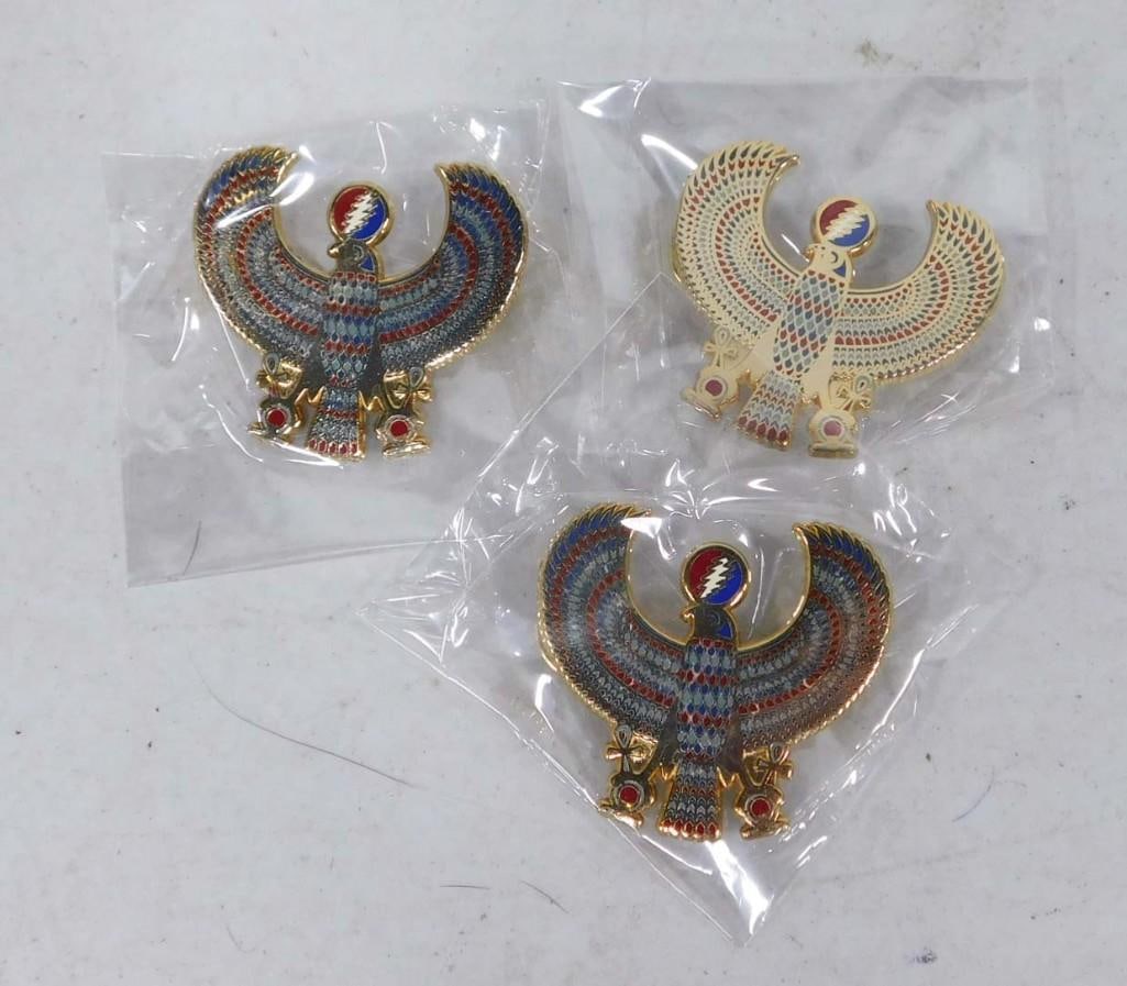 3 Grateful Dead Pins (1 of 2)