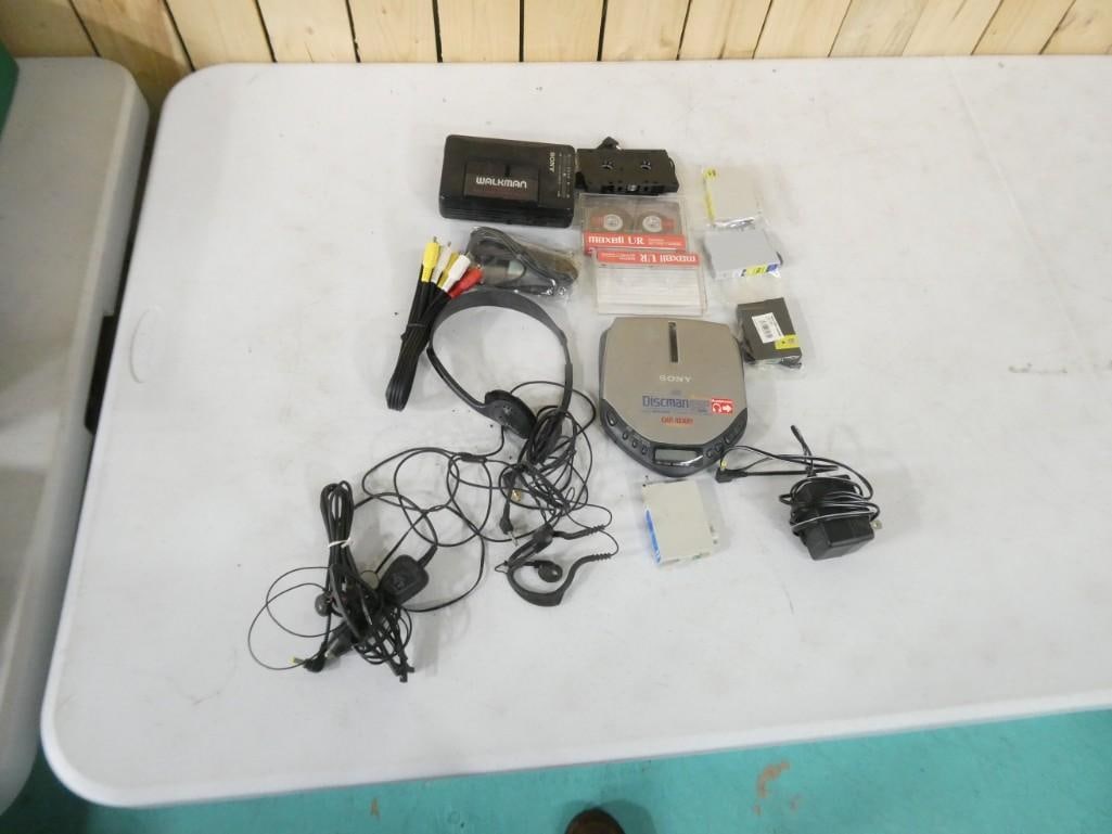 Electronics Lot incl Sony Walkman, Sony Discman, etc (1 of 3)