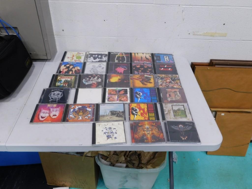 Lot of Music CD's including Black Sabbath, AC/DC, Inxs, Nine Inch Nails, Rolling Stones, Motorhead, (1 of 9)