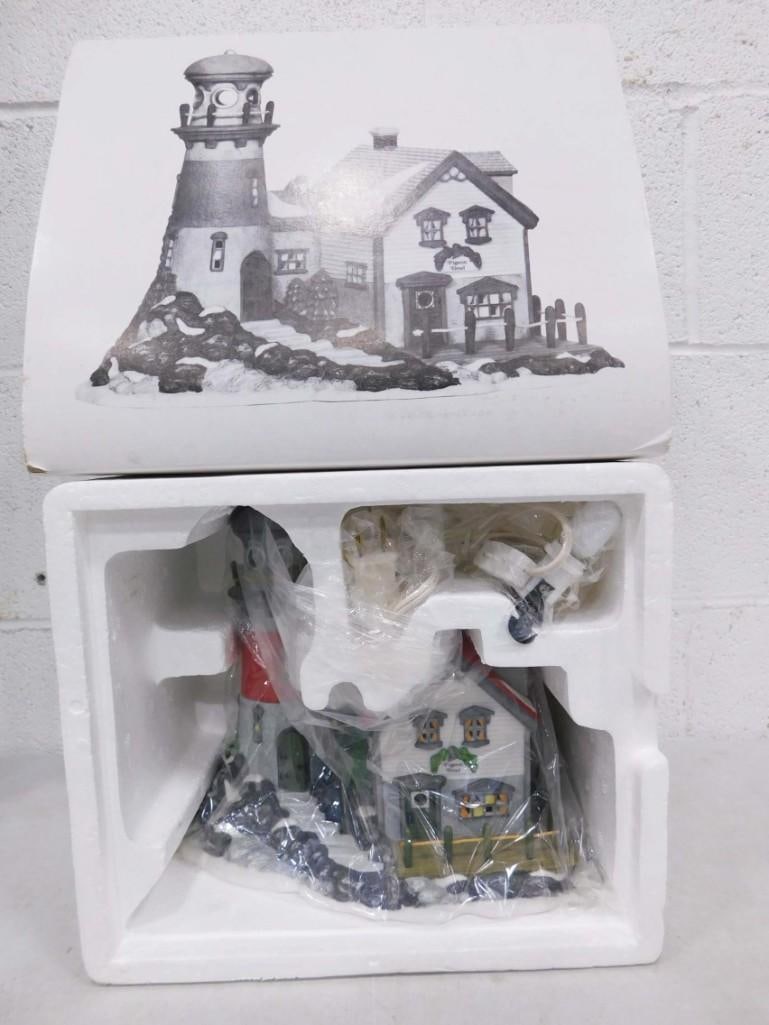 Dept 56 Pigeonhead Lighthouse New England Village Series Heritage Village Collection (1 of 3)