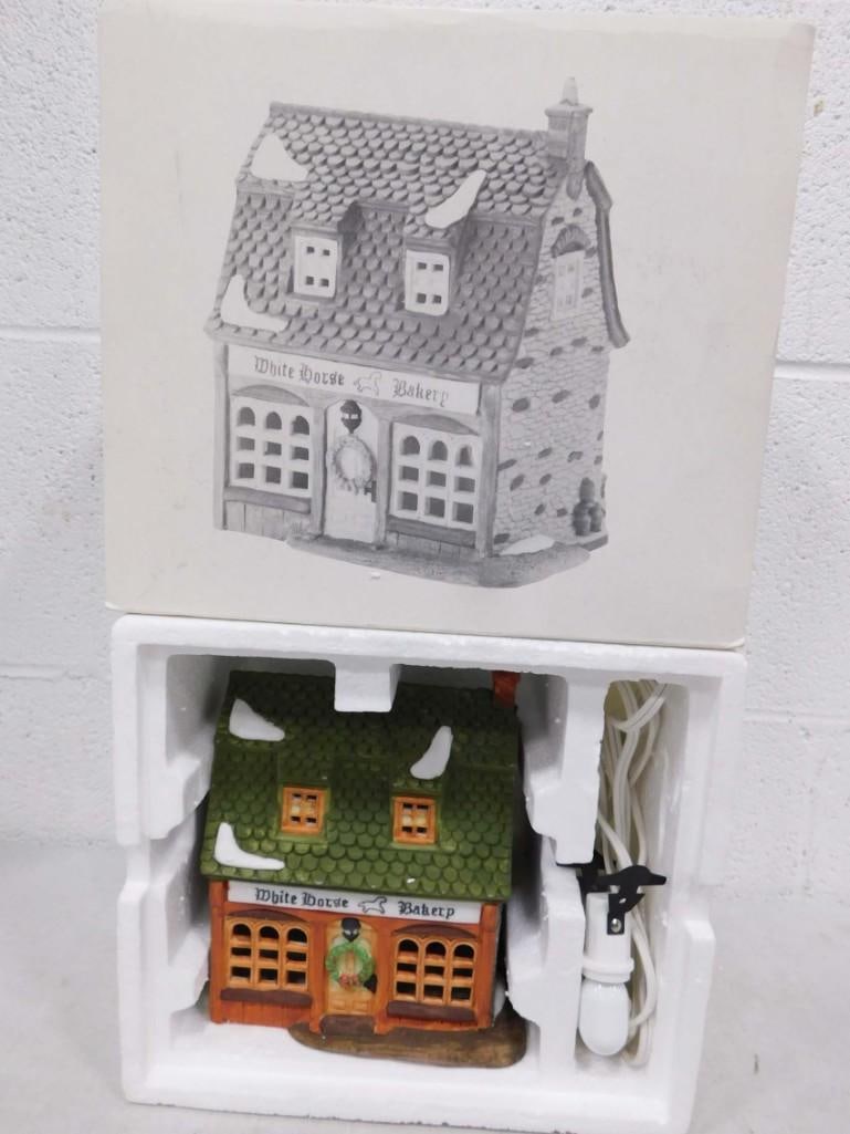 Dept 56 White Horse Bakery Dickens' Village Series Heritage Village Collection (1 of 3)