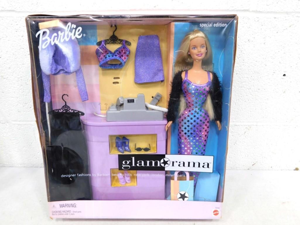 1999 Glam O Rama Designer Fashions Barbie Doll NIB: 1999 Glam O Rama Designer Fashions Barbie Doll NIB. New in Box. #26400