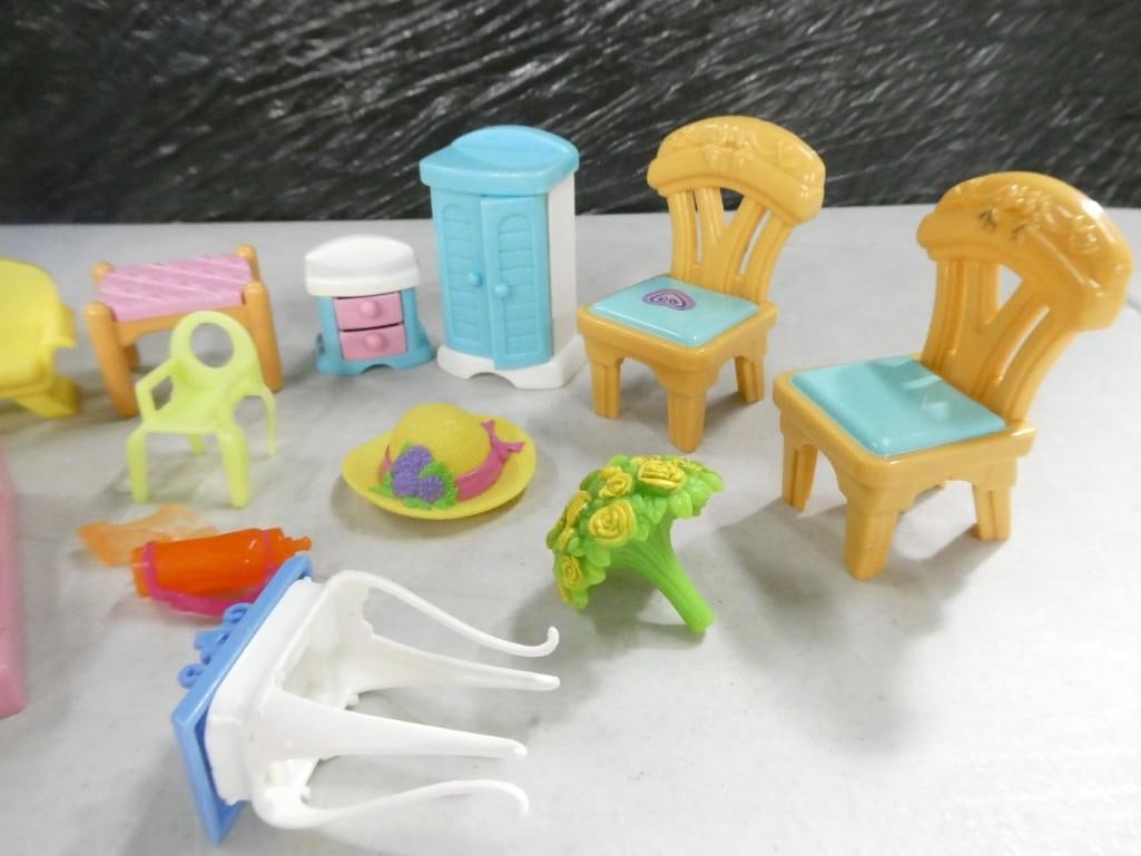 Fisher Price Sweet Street Loving Family, My Sweet Home Doll Furniture plus baby: Fisher Price Sweet Street Loving Family, My Sweet Home Doll Furniture plus baby