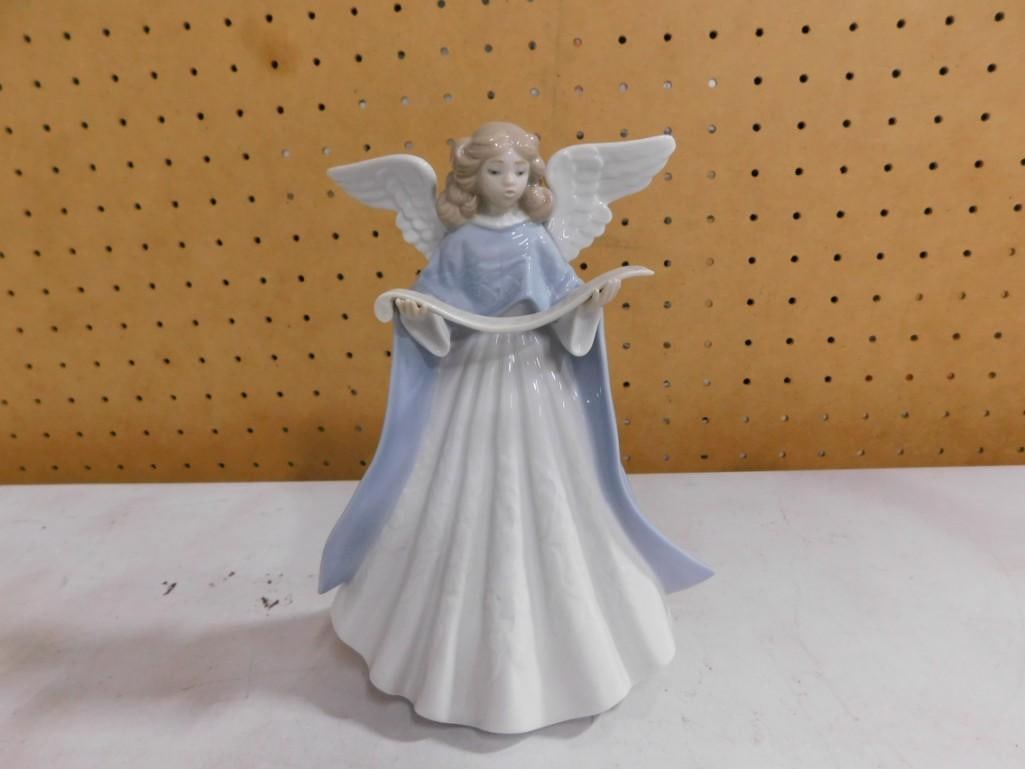 Retired Lladro 5719 Tree Topper Angel Navidad Cantate Figurine NO BOX (1 of 4)