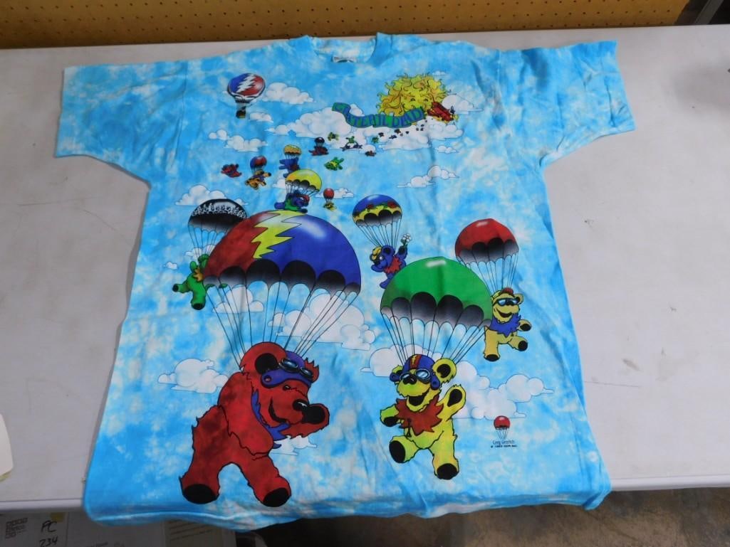 Grateful Dead T-Shirt - Greg Genrich 1993 Skydiving Bears (1 of 4)