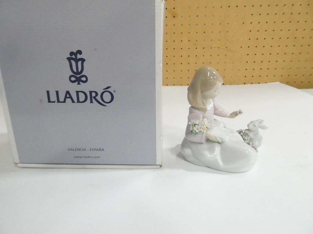 Lladro 6931 Forestland Encounter Figurine Retired in 2010 in Original Box: Lladro 6931 Forestland Encounter Figurine Retired in 2010 in Original Box