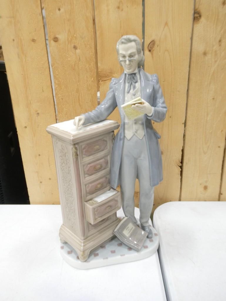 Lladro Figurine 5213 Attorney / Lawyer: Lladro Figurine 5213 Attorney / Lawyer