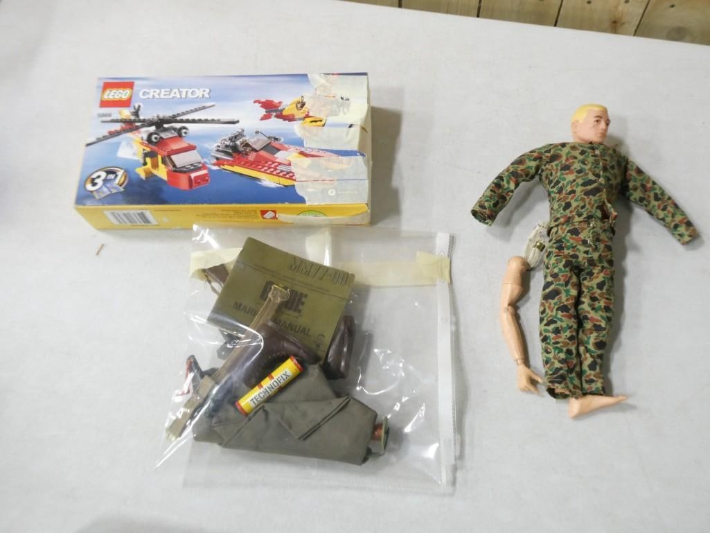 Toy Lot including Lego Creator 5866 and Broken GI Joe and accessories (1 of 6)