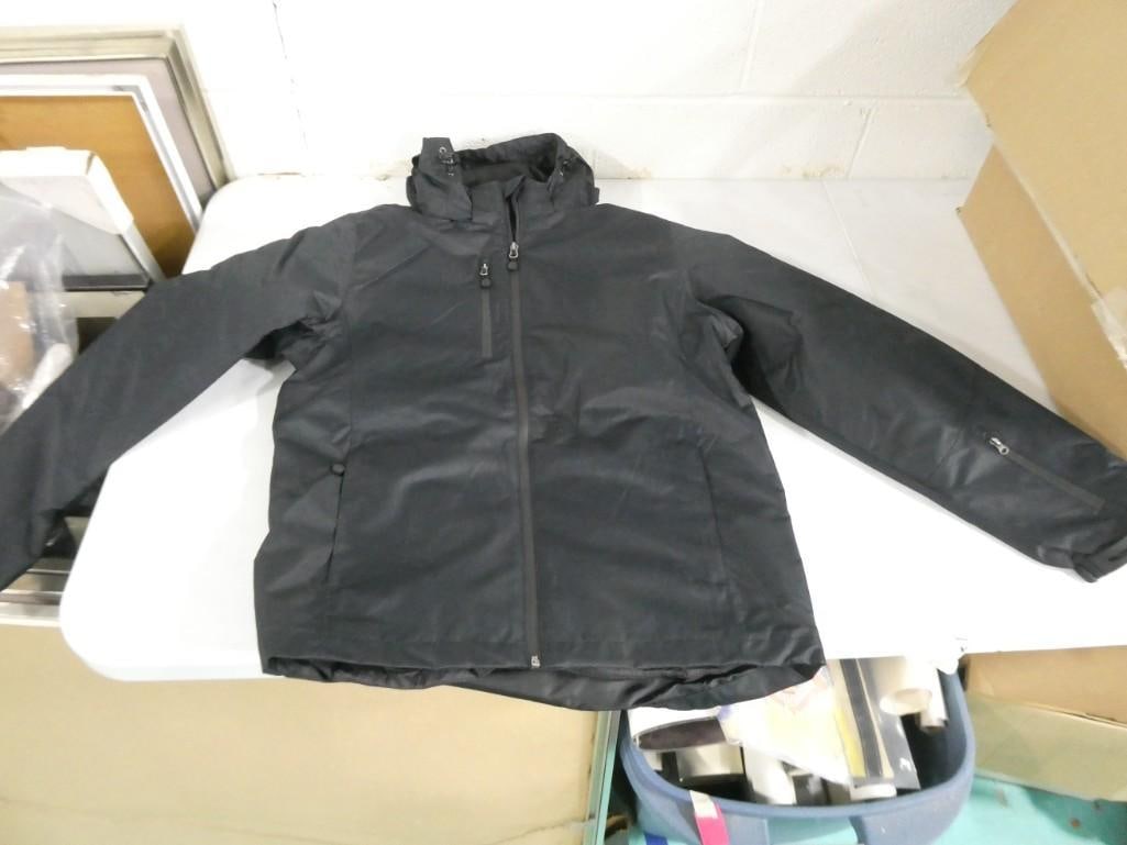 Port Authority Black Windbreaker Jacket Size S (1 of 4)