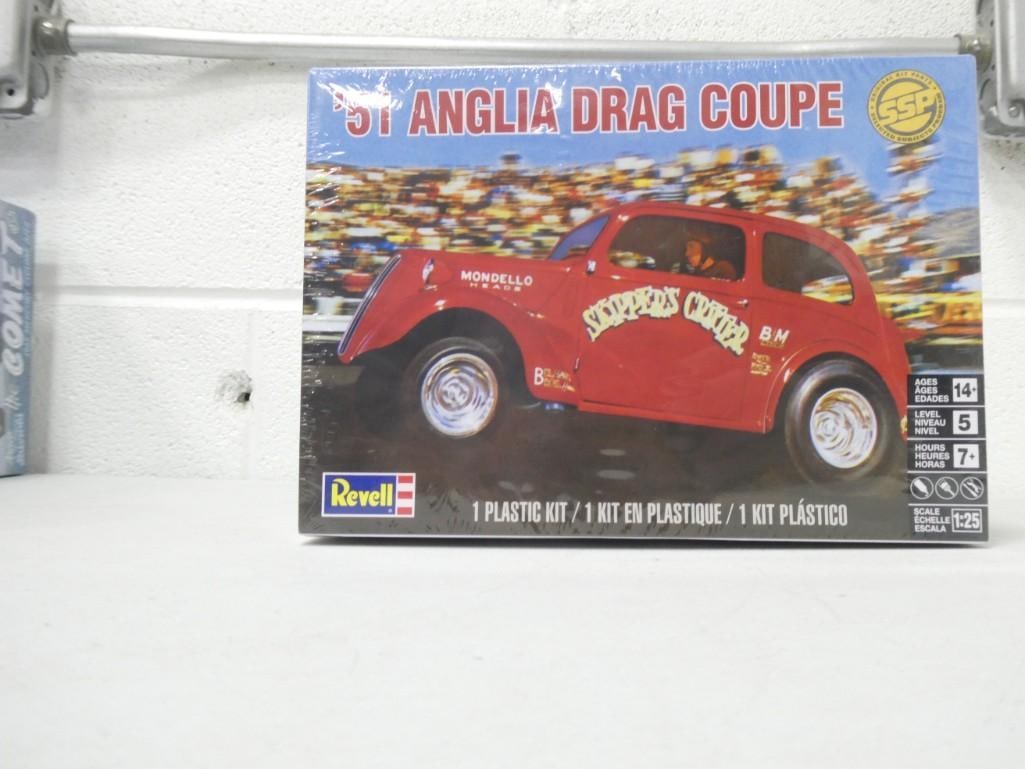 Revell '51 Anglia Drag Coupe 1:25 Scaled Model Kit Sealed in Original Box (1 of 2)