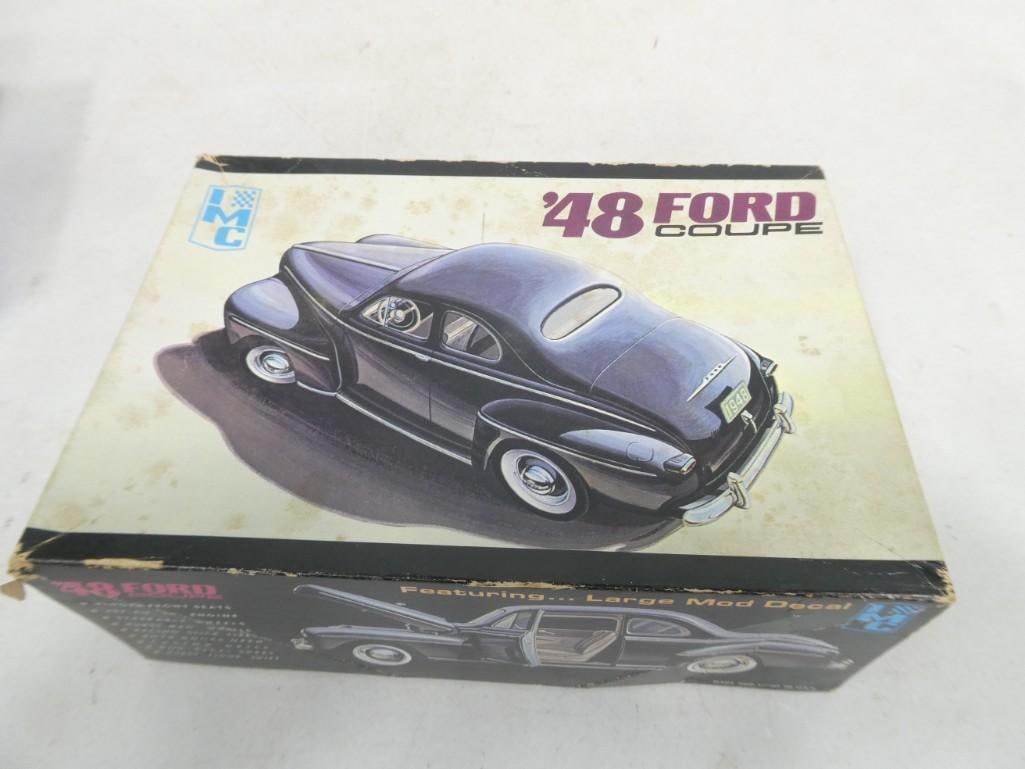 IMC '48 Ford Coupe 1:25 Scale Model Kit (1 of 2)