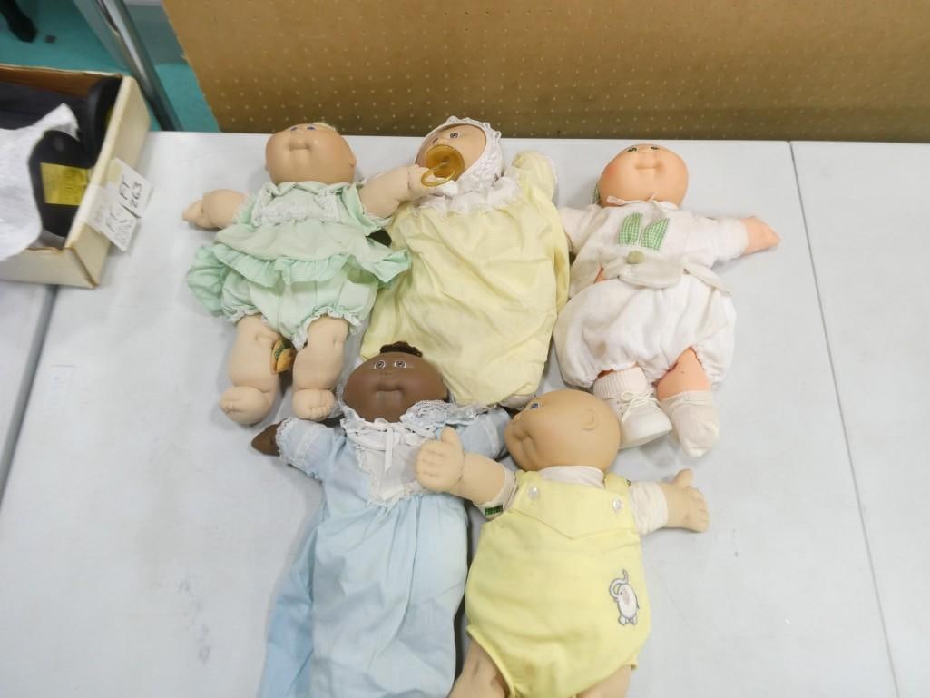 Lot of 5 Cabbage Patch Kids Preemies Dolls (1 of 4)