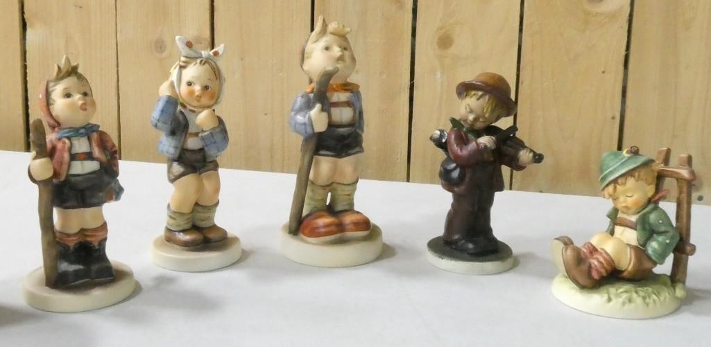 Lot of assorted Hummel Figurines including Afternoon Nap, First Issue Erste Ausgabe (1 of 19)