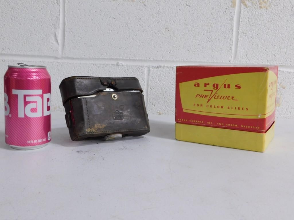Vintage Nikon Camera and Argus Slide Pre Viewer (1 of 8)