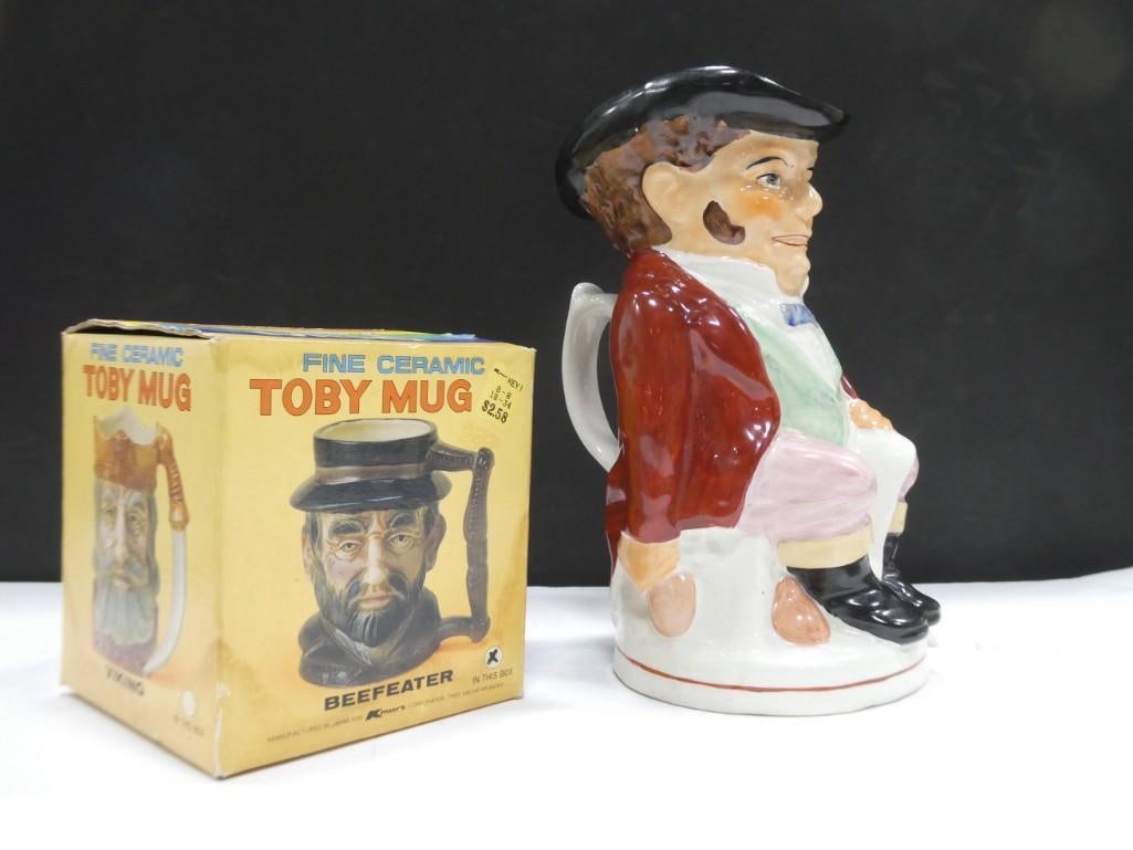 Toby Mug with Original Box and Character Jug (1 of 6)