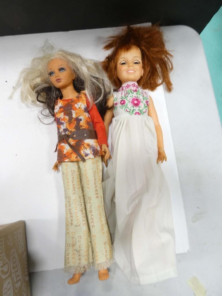 1970s Ideal Tiffany Taylor Doll and 1968 Ideal Crissy Doll: 1970s Ideal Tiffany Taylor Doll and 1968 Ideal Crissy Doll