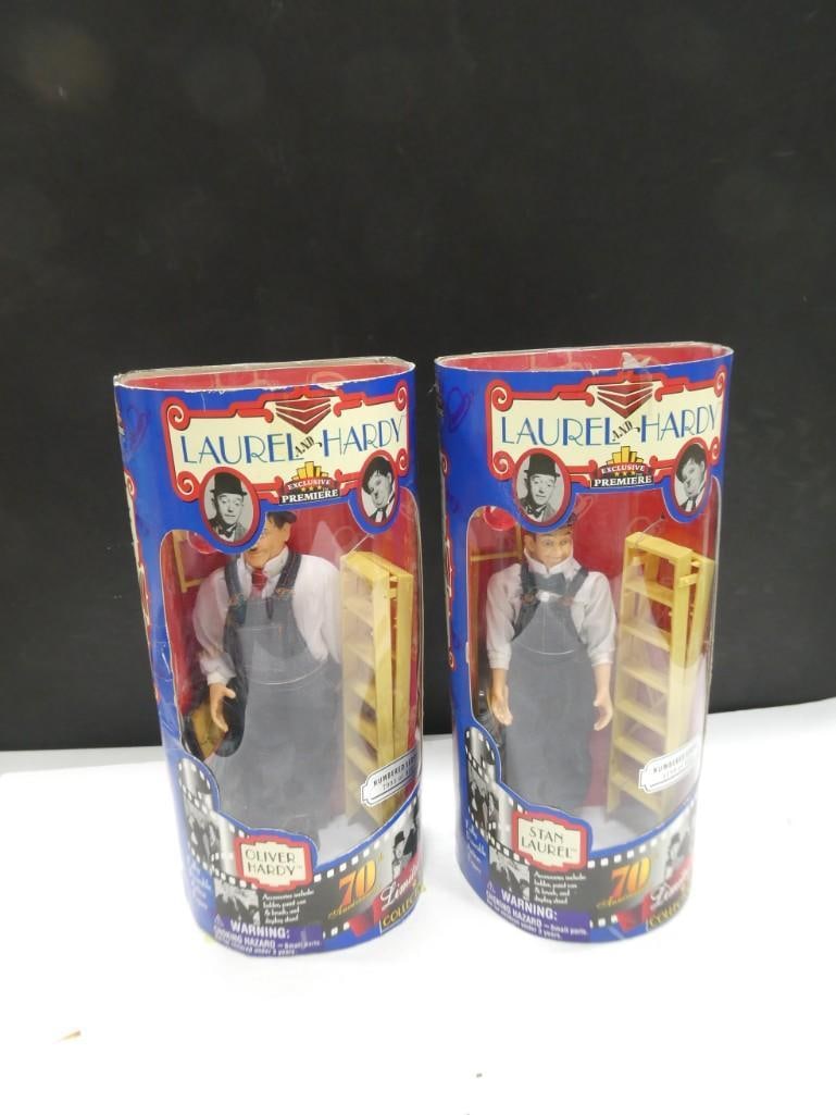 Laurel and Hardy Dolls incl Oliver Hardy and Stan Laurel (1 of 6)