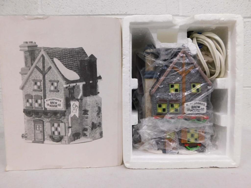 Dept 56 Kingsford's Brew House Dickens Village Series Heritage Village Collection (1 of 2)