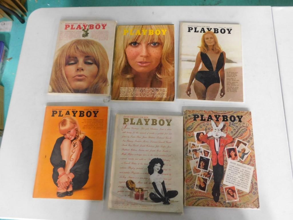 Lot of 1960's Playboy Magazines (1 of 3)
