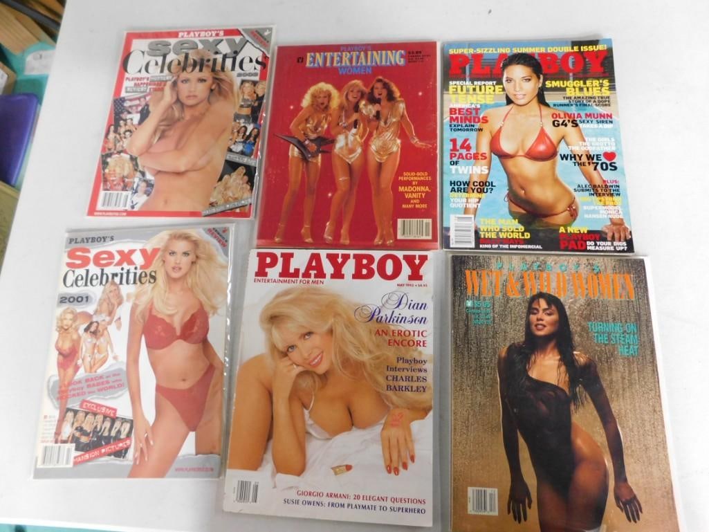 Playboy Magazines including Sexy Celebrities, Wet & Wild Women, Sexy Celebrities, etc.: Playboy Magazines including Sexy Celebrities, Wet & Wild Women, Sexy Celebrities, etc.