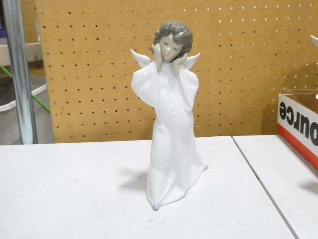 Lladro 4959 Mime Angel Wings Porcelain Figurine Signed NO COA (1 of 5)