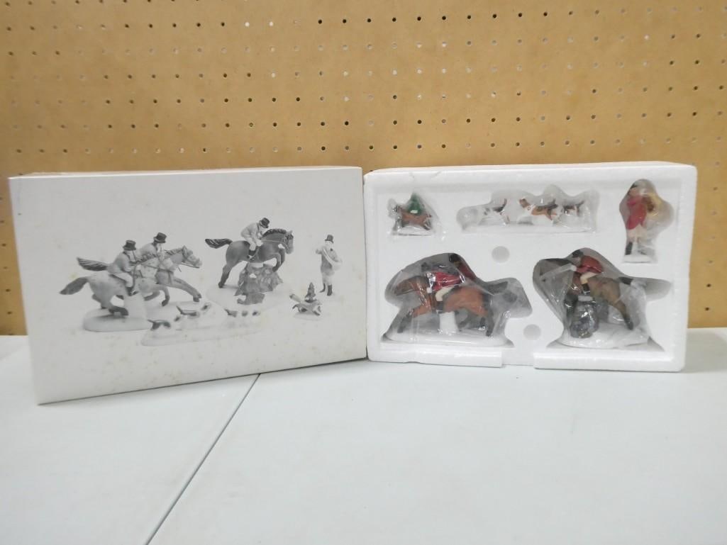 Dept 56 TallyHo! Set of 5 Accessories Heritage Village Collection in Original Box (1 of 7)