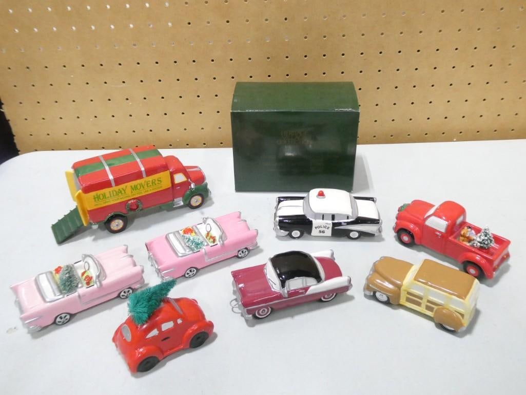 Lot of Department 56 Cars incl Special Edition Village Express Van (1 of 10)