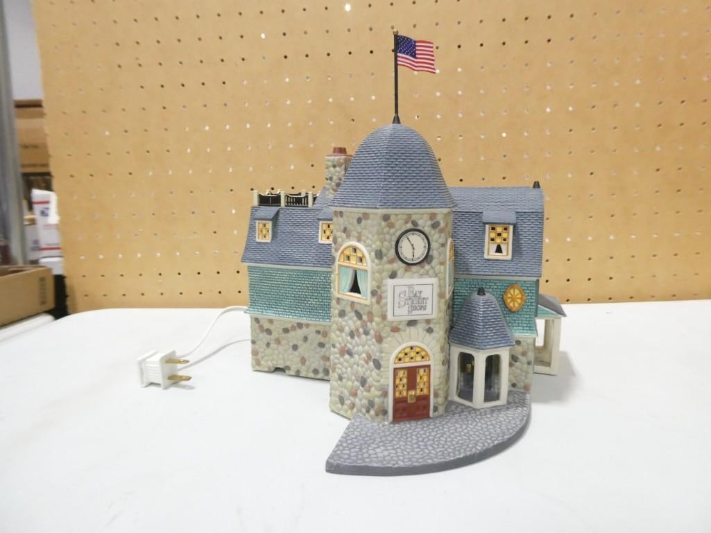 Dept 56 Bay Street Shops Seasons Bay First Edition Signed (1 of 8)