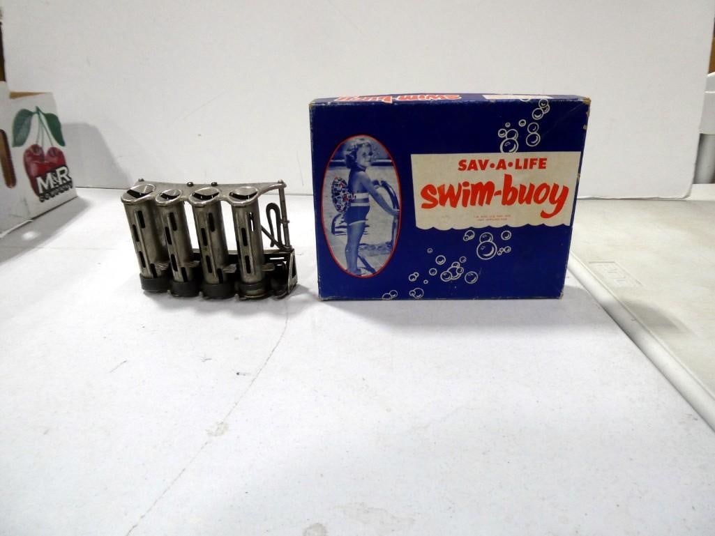 Vintage Change Maker / Holder and Swim-Buoy in Original Box New Old Stock (1 of 2)