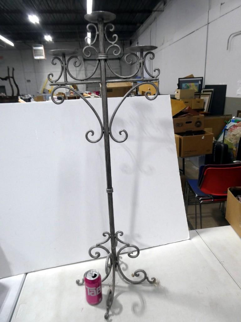 Floor Standing Candle Holder Candelabra: Floor Standing Candle Holder Candelabra