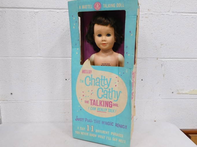 Vintage Chatty Cathy The Talking Doll By Mattel In Original Box - Main Image
