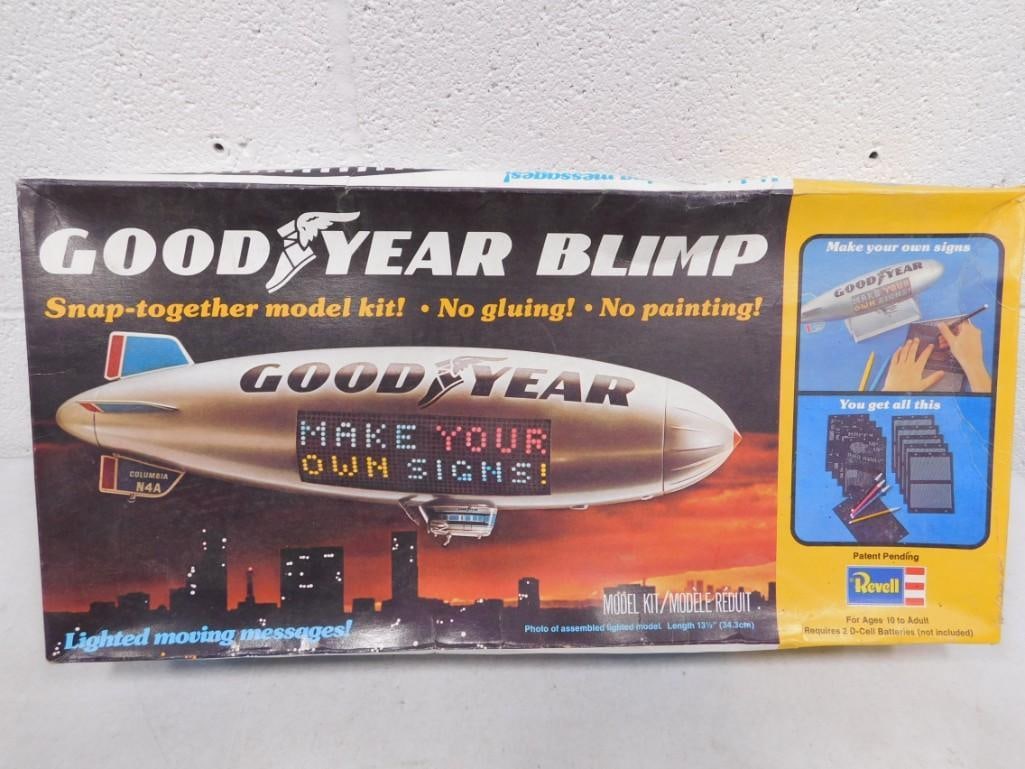 Revell Goodyear Blimp Model Kit in Open Box (1 of 3)
