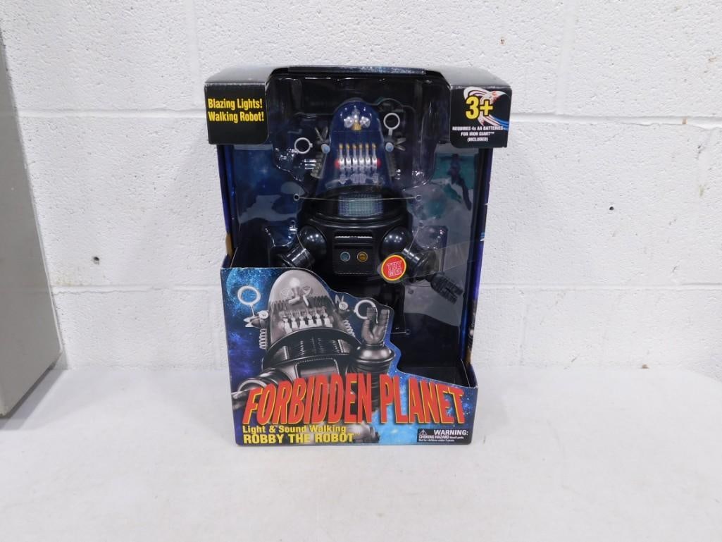 Forbidden Planet Light & Sound Walking Robby the Robot New in Package (1 of 5)