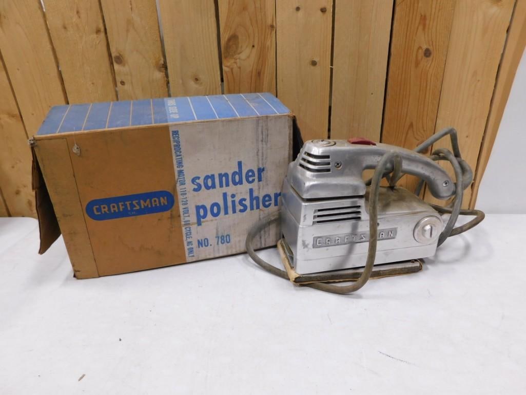 Vintage Craftsman Electric Sander Polisher No 780 with Original Box (1 of 9)