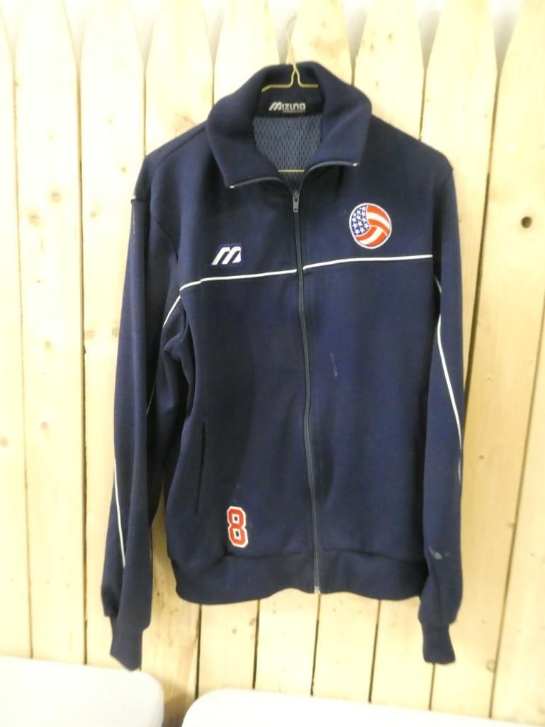 Mizuno Zip of Fleece Soccer Jacket USA (1 of 3)