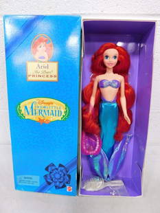 Vtg 1997 Disney Little Mermaid Ariel Sea Pearl Princess Doll NIB: Vintage 1997 Disney The Little Mermaid Ariel Sea Pearl Princess Doll NIB. Items new in box. #18327