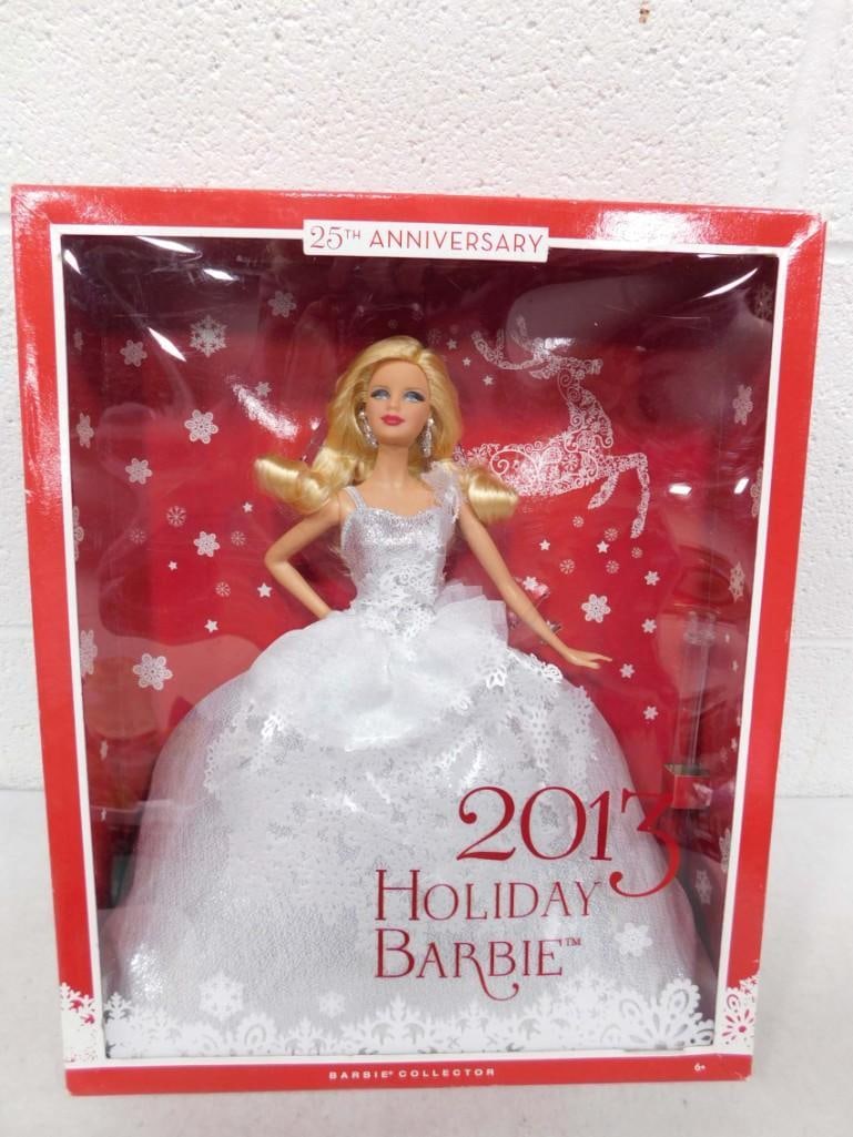 2013 holiday sales barbie 25th anniversary