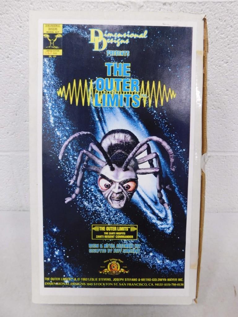 Zanti Misfit The Outer Limits Model Kit Complete and Rare Dimensional Designs (1 of 5)